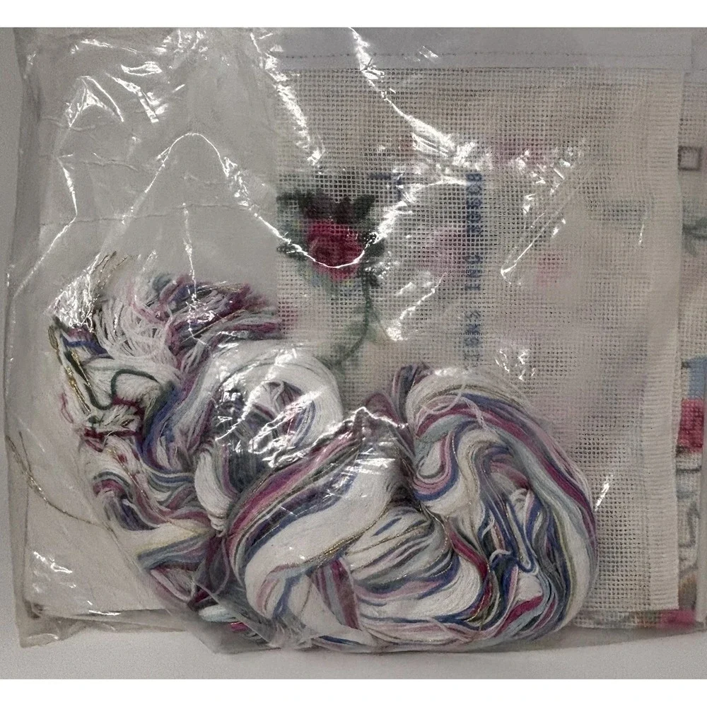 Vintage Candamar Needlepoint Kit #30608 CAROUSEL HORSE PILLOW Something Special